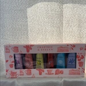 **Crabtree & Evelyn London Hand Therapy Gift Set – 6 Piece Travel Size